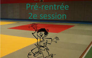 Pré-rentrée pour les grands : 2e session