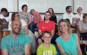 les parents posent