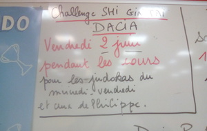 Challenge SHIN GI TAÏ DACIA