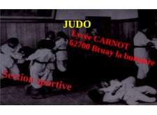 Section sportive judo lycée Carnot