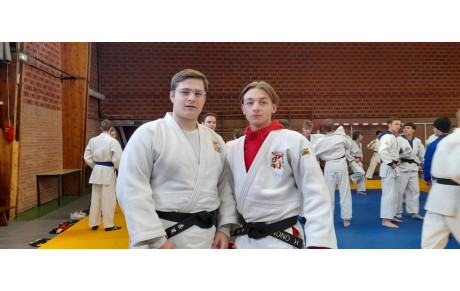 les juniors....entre 2 fêtes de fin d'année....les cadets et minimes
